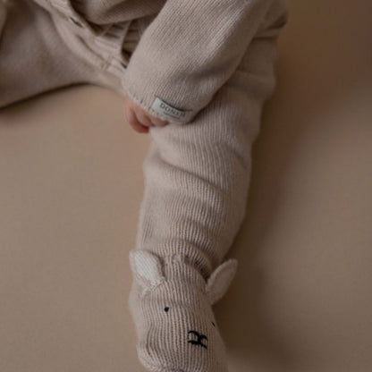 Brittan Cardigan And Leggings - Soft Sand
