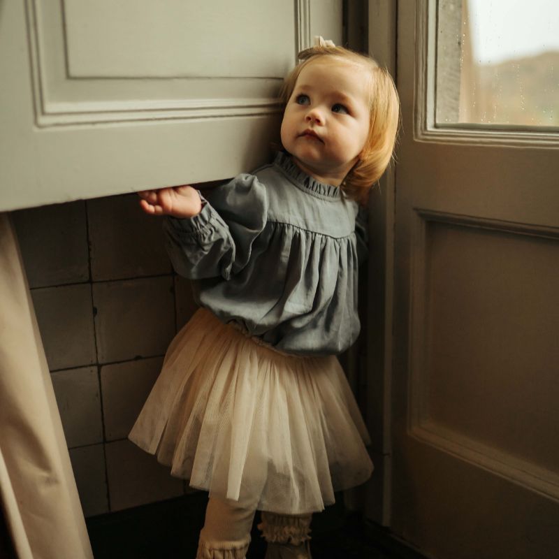Heleen Romper - Foggy Blue