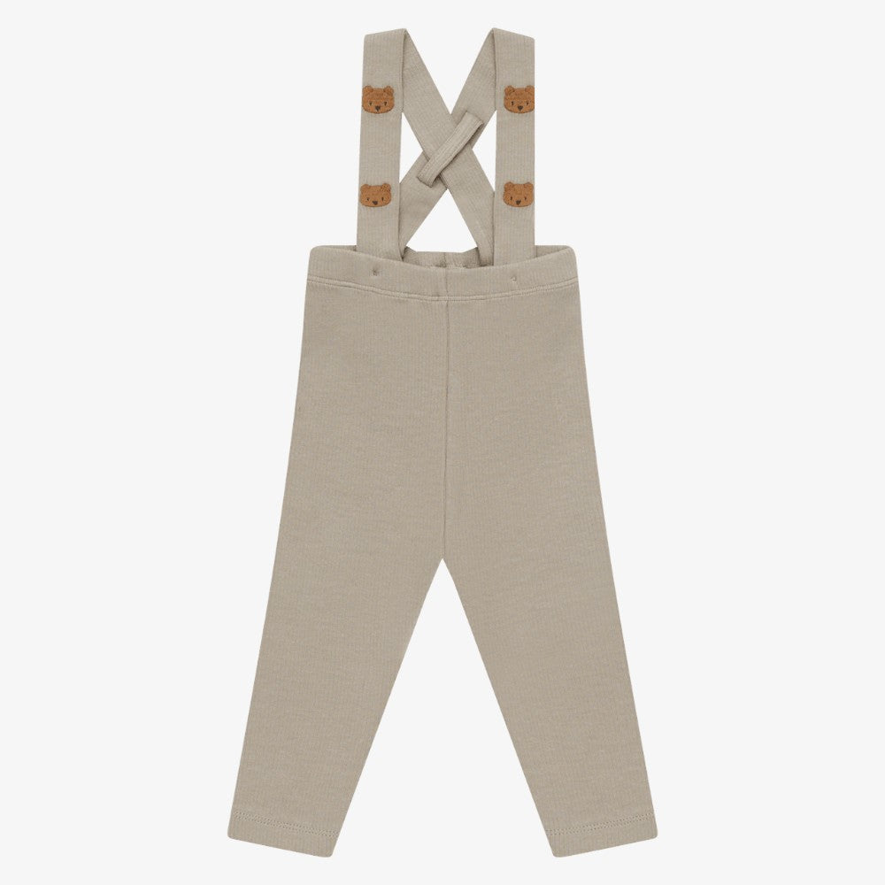 Doutie Bear Leggings - Dusty Green