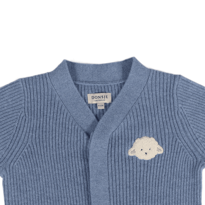 Fennie Cardigan - Vintage Blue