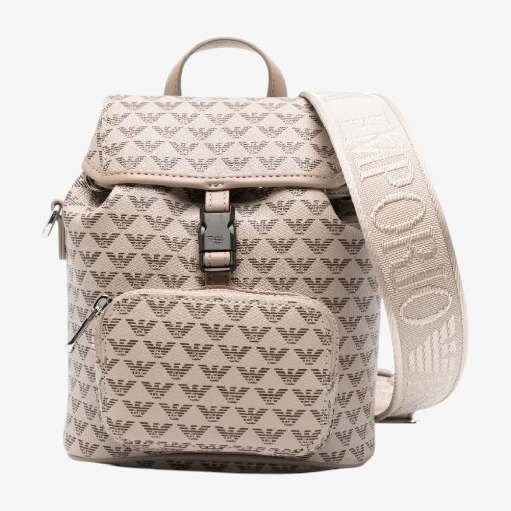 Logo Backback - Ecru