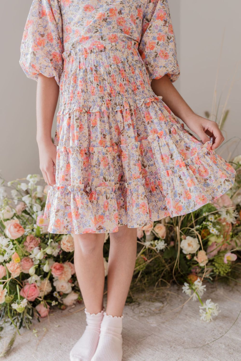 Voile Skirt - Spring Bloom