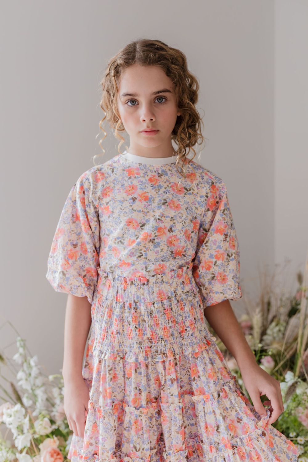 Voile Skirt - Spring Bloom