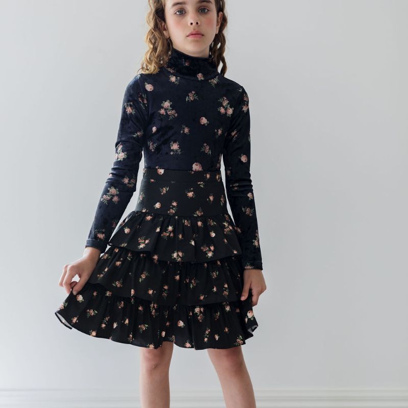 Print Skirt - Rosebud
