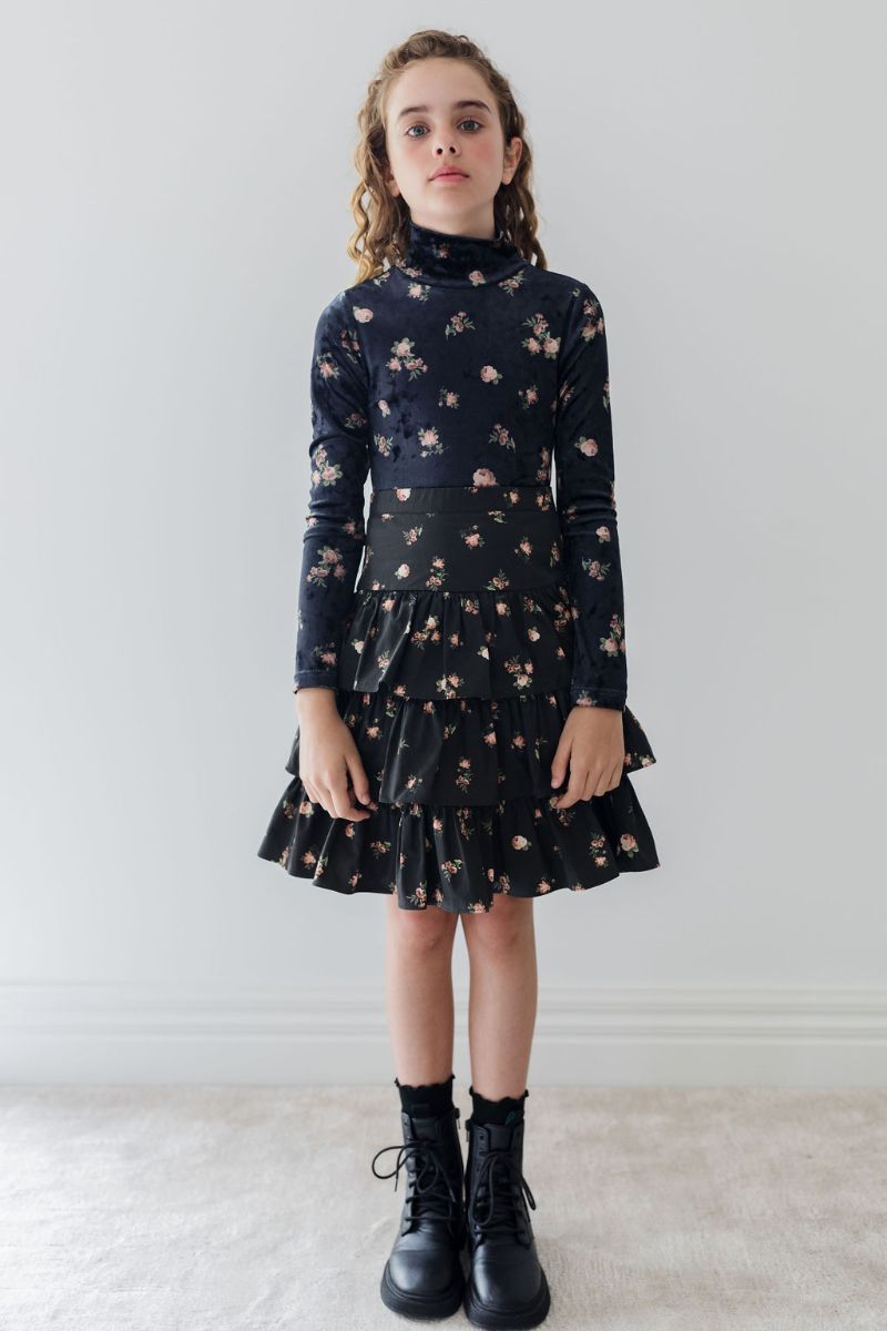 Print Skirt - Rosebud