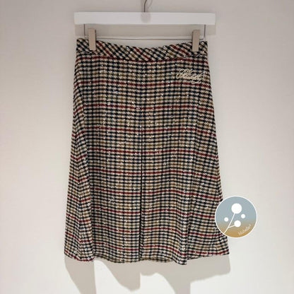 Houndstooth Skirt - Multi