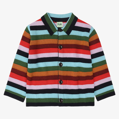 Striped Cardigan - Multi Stripe