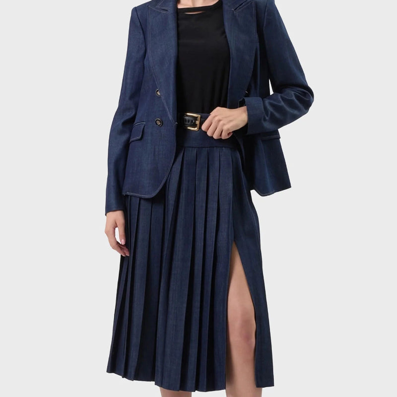 Goswinny Skirt - Denim Blue