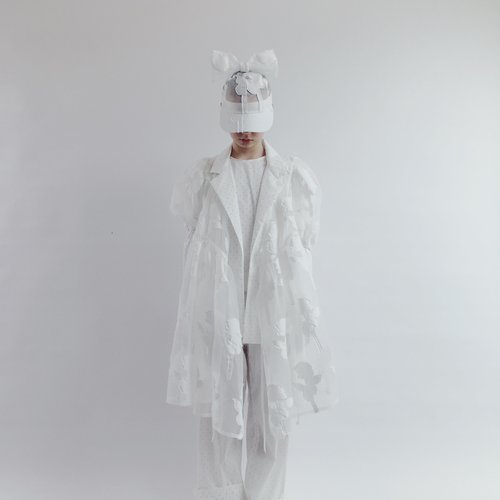 Caroline Bosmans Rose Dress - White