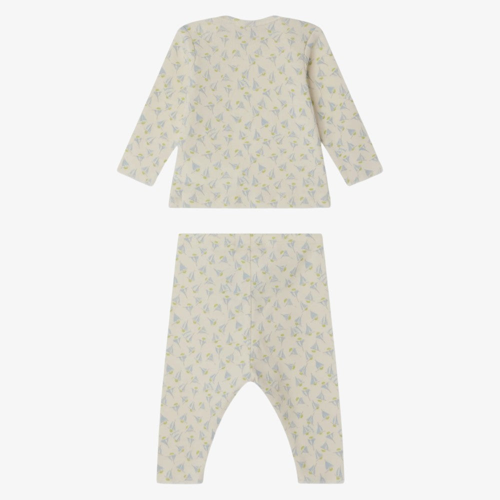 Timi 2 Piece Set - Blue Grey