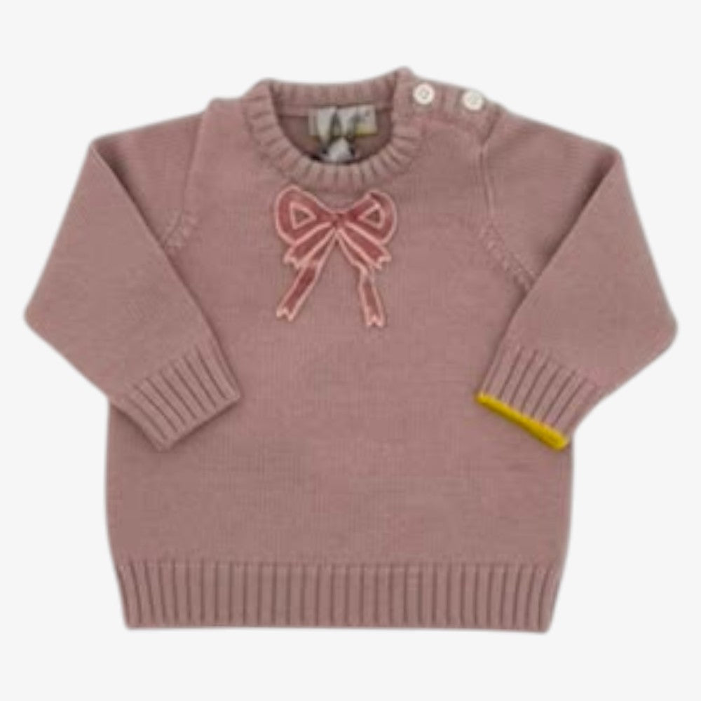 Wool Sweater - Cameo Pink