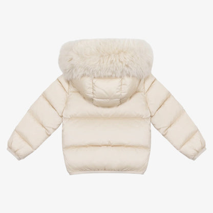 Hooded Jacket - Nude