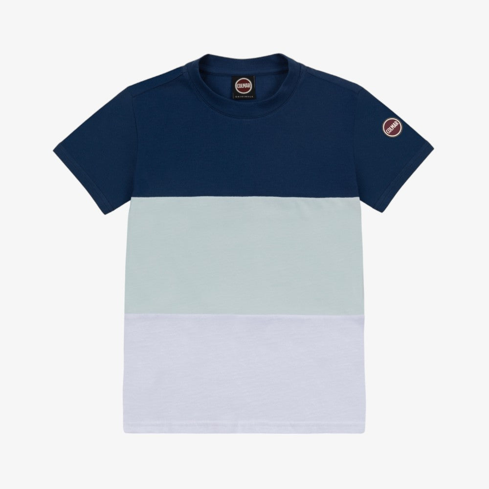 Colmar Stripe T-Shirt - Dark Blue