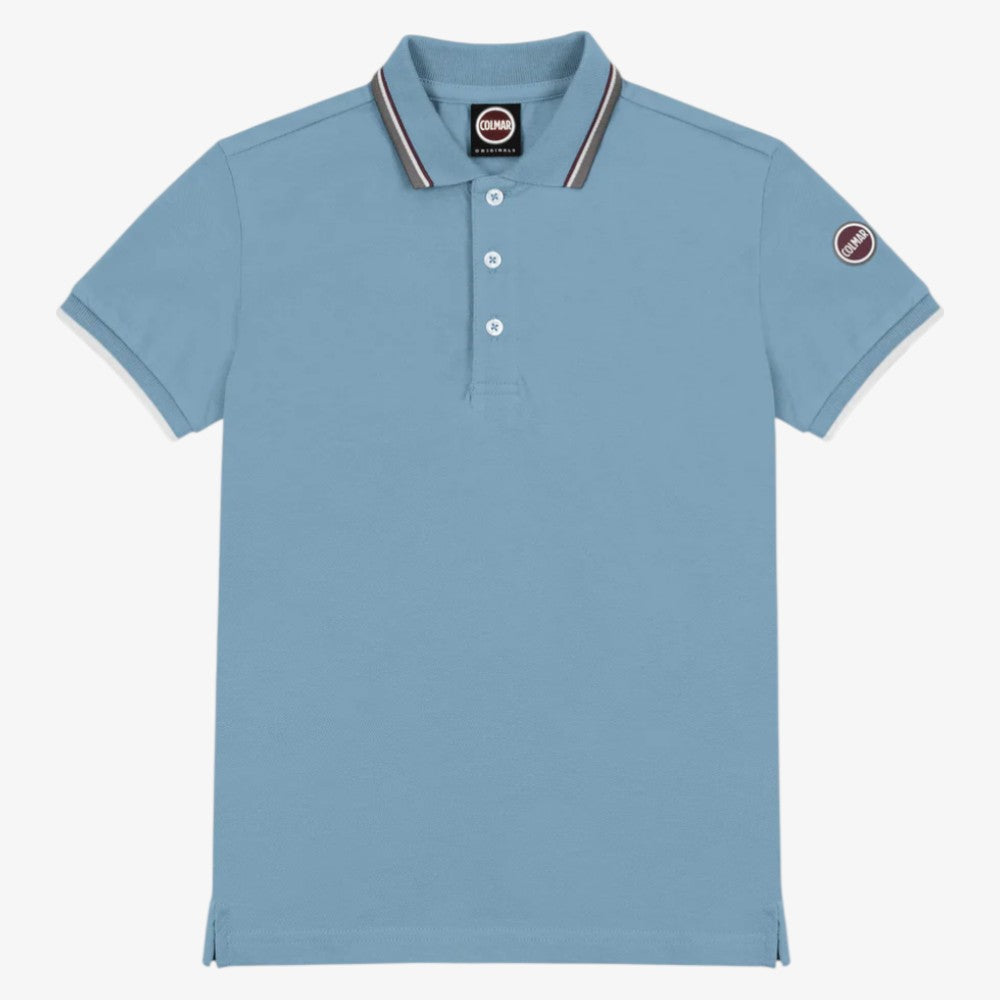 Stripe Polo - Railway