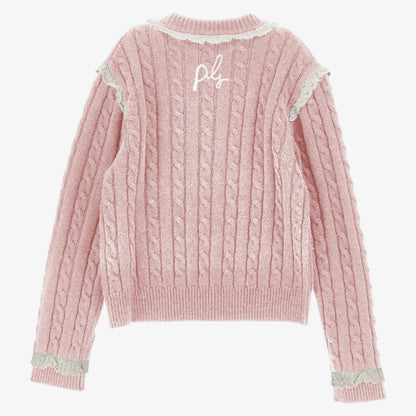 Merino Sweater - Rose