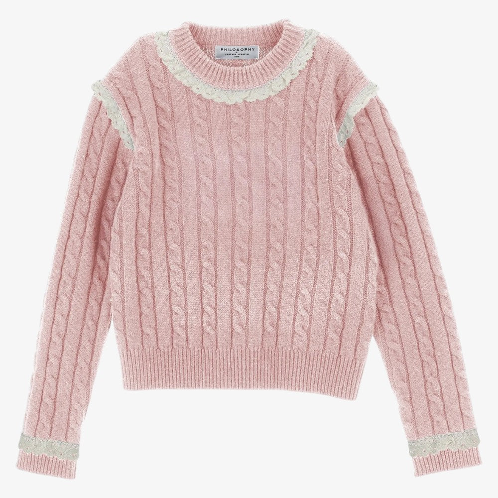 Merino Sweater - Rose