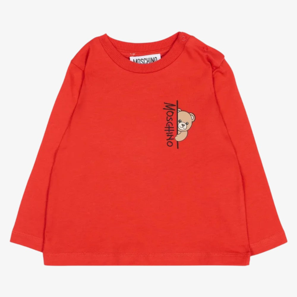 Logo Bear T-Shirt - Poppy Red