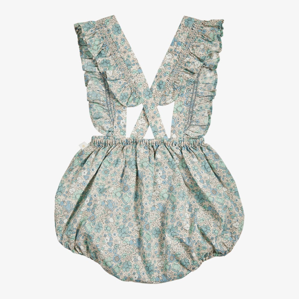 Ruffle Romper - Flower