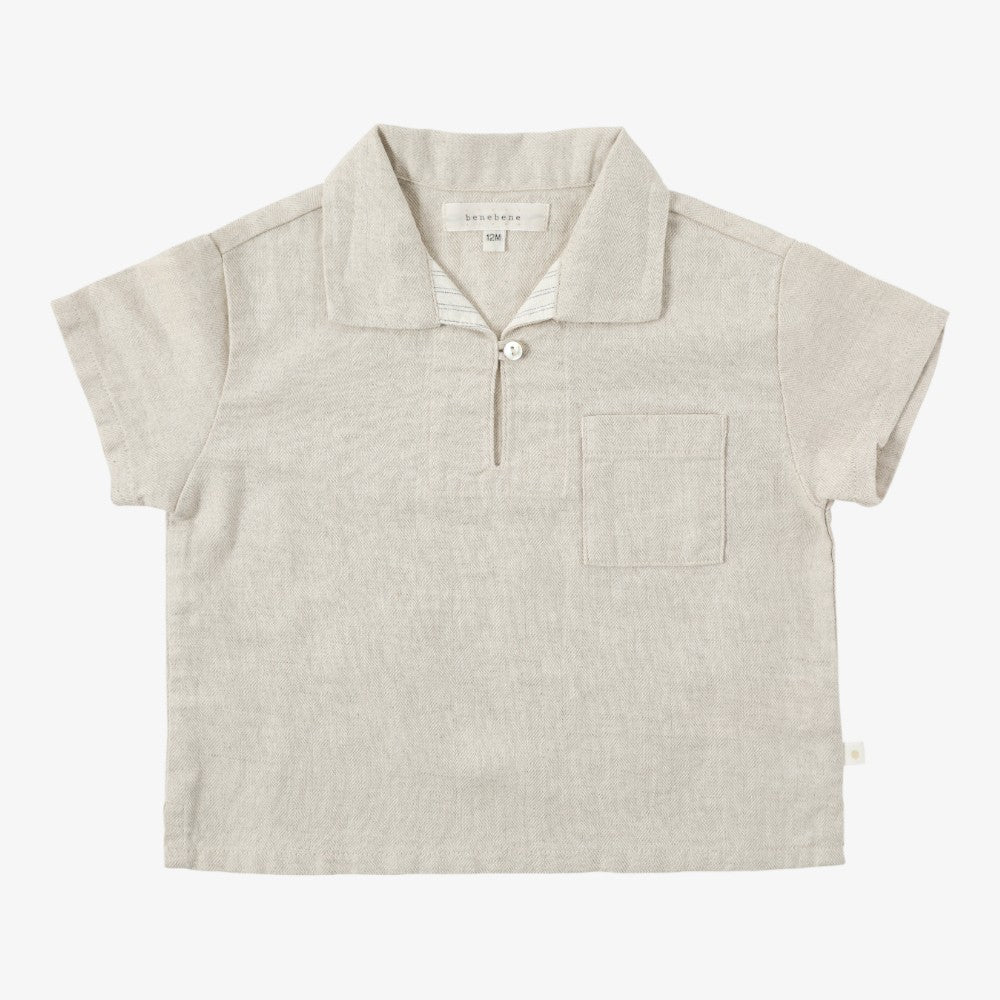 Collar Shirt - Natural