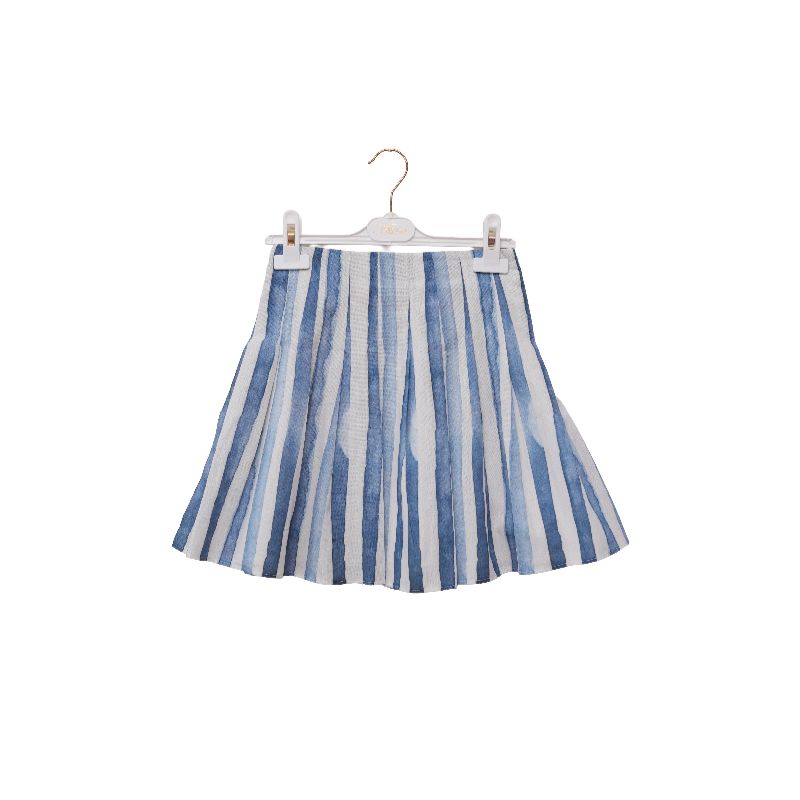 Stripe Skirt - Blue