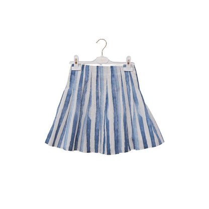 Stripe Skirt - Blue