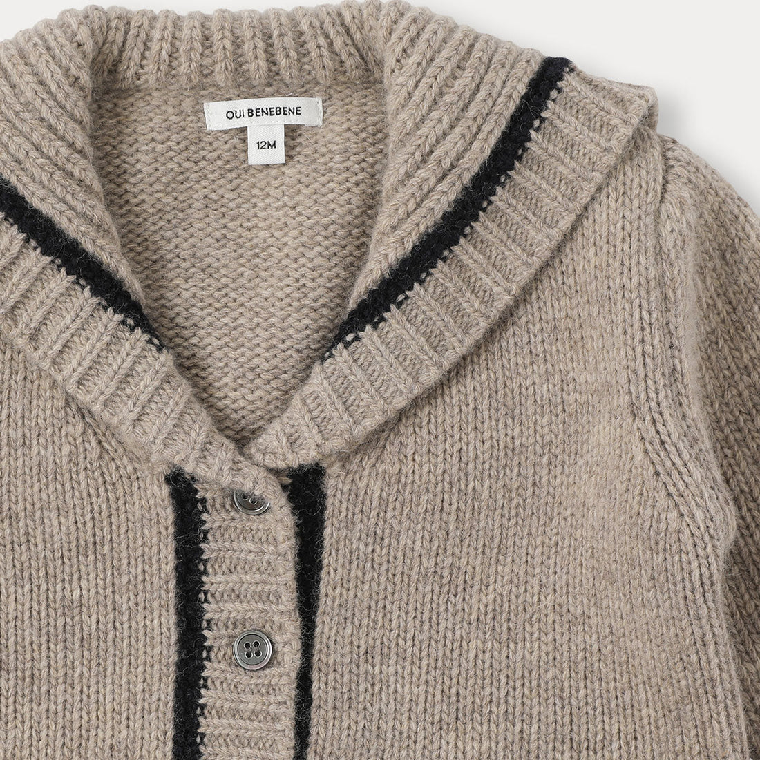 Marine Cardigan - Sand Beige