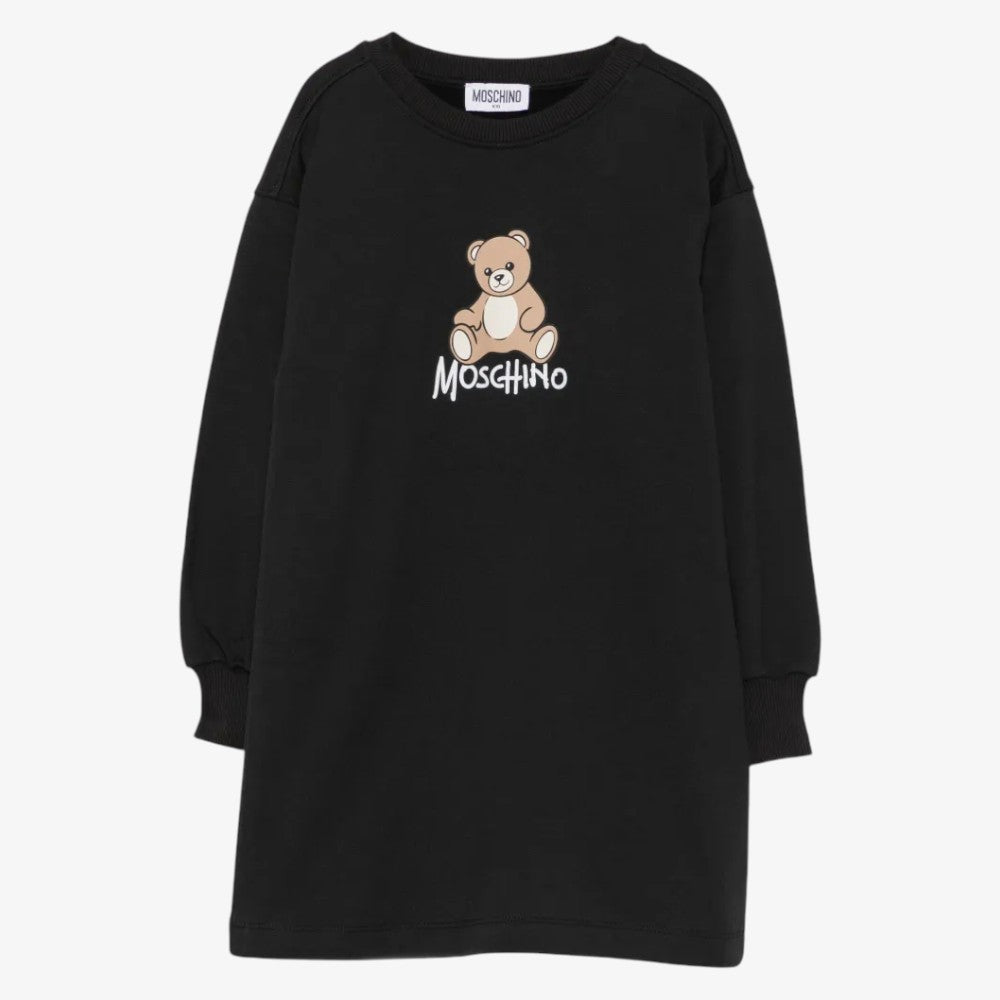 Logo Bear Dress - Black