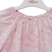 Flower Top And Skirt - Pink