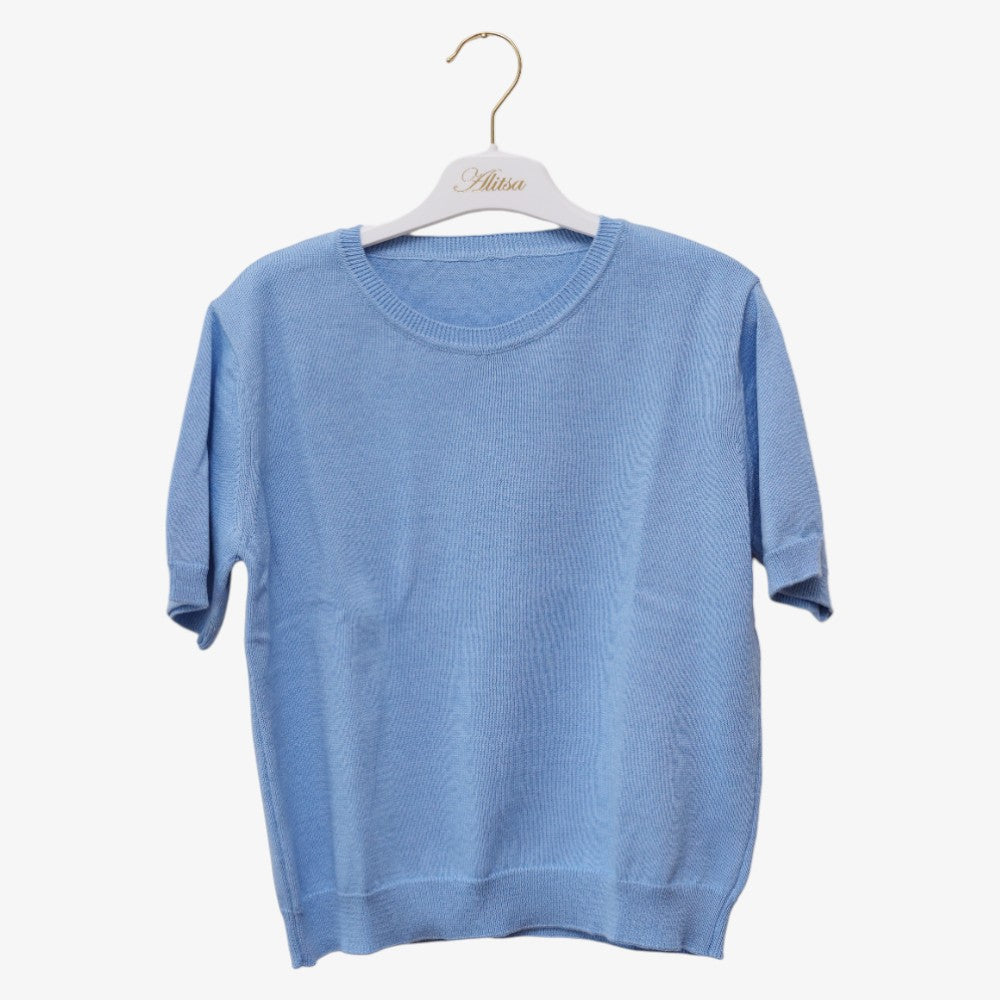 Knit Sweater - Blue