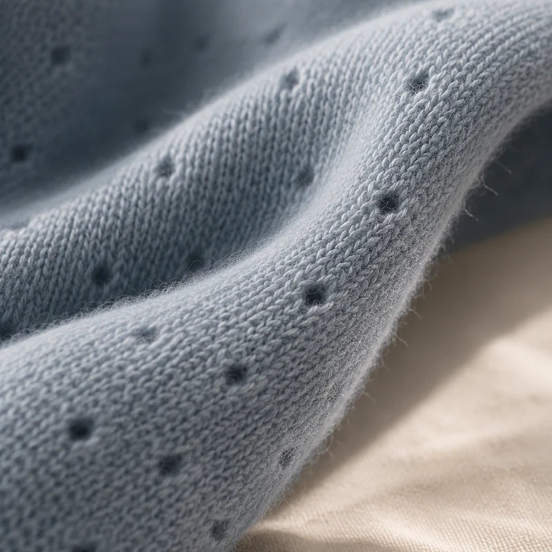 Cashmere Blanket - BLUE HAZE