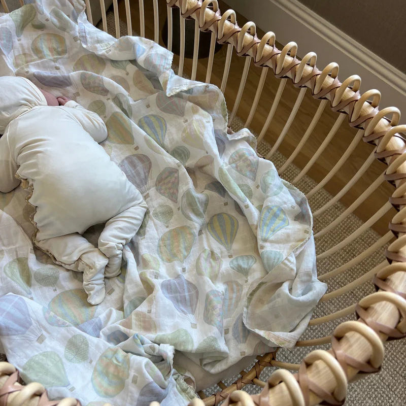 Muslin Blanket - Pastel Balloon