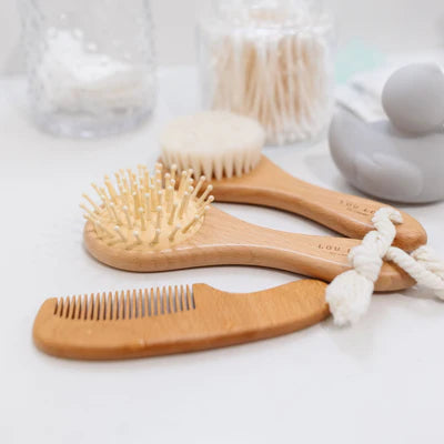 Hairbrush Set - Natural