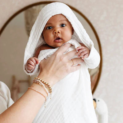 Hooded Towel - White