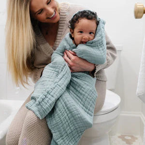 Hooded Towel - Steel
