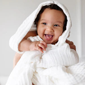 Hooded Towel - White