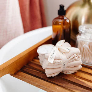 3 Pack Washcloth - White