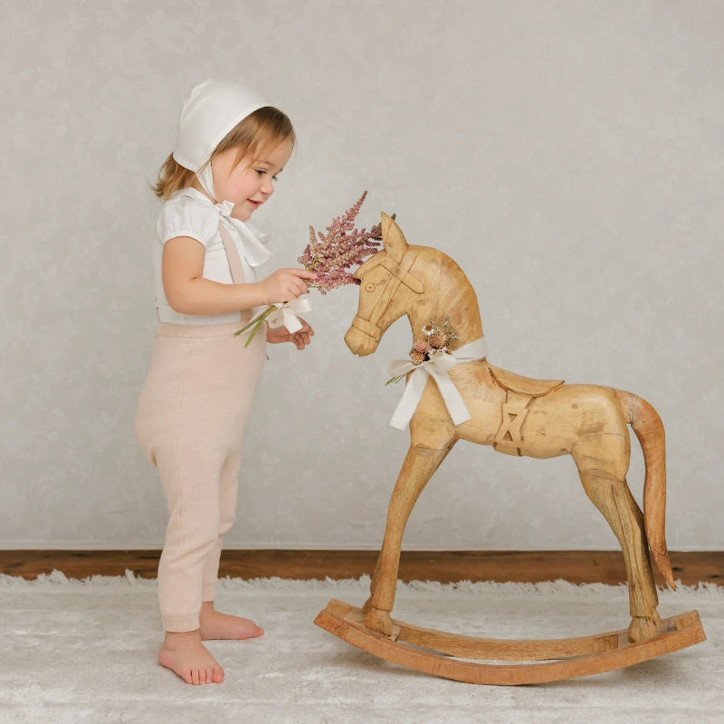 Puff Sleeve Onesie - Cream