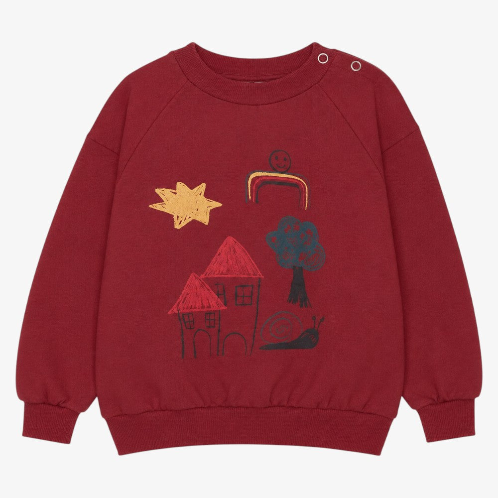Whk City Sweatshirt - Red