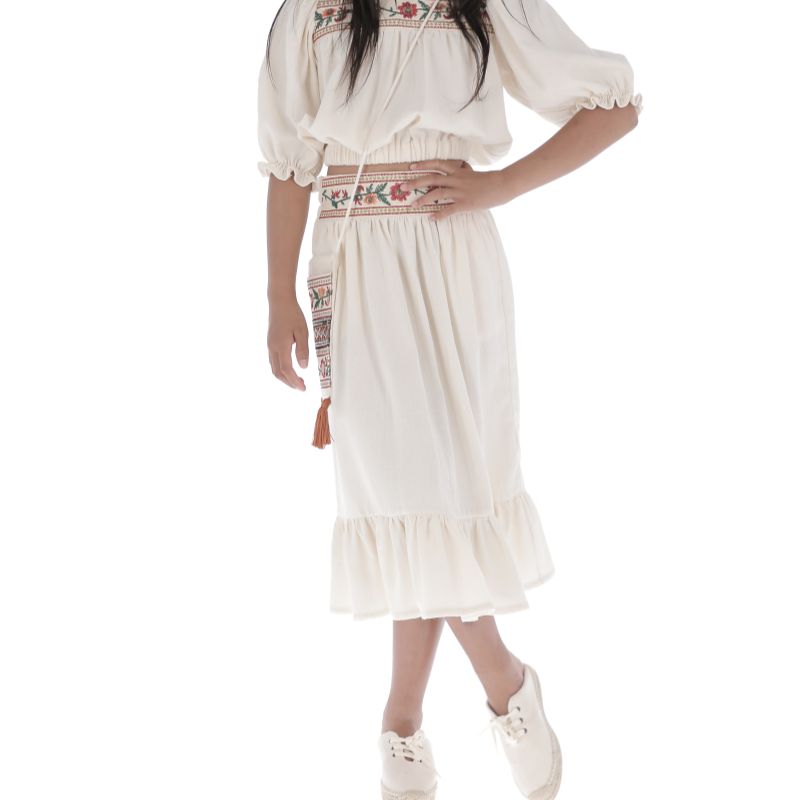 Carnation Blouse - Ecru