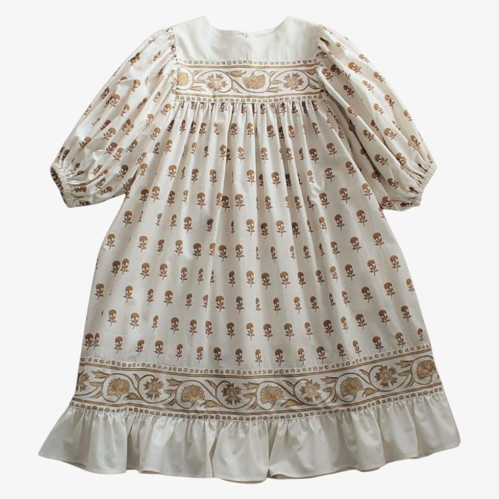 Carnation Dress - Ecru