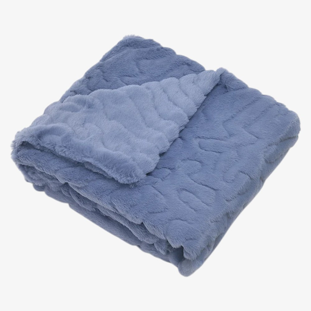 Solid Blanket - Blue