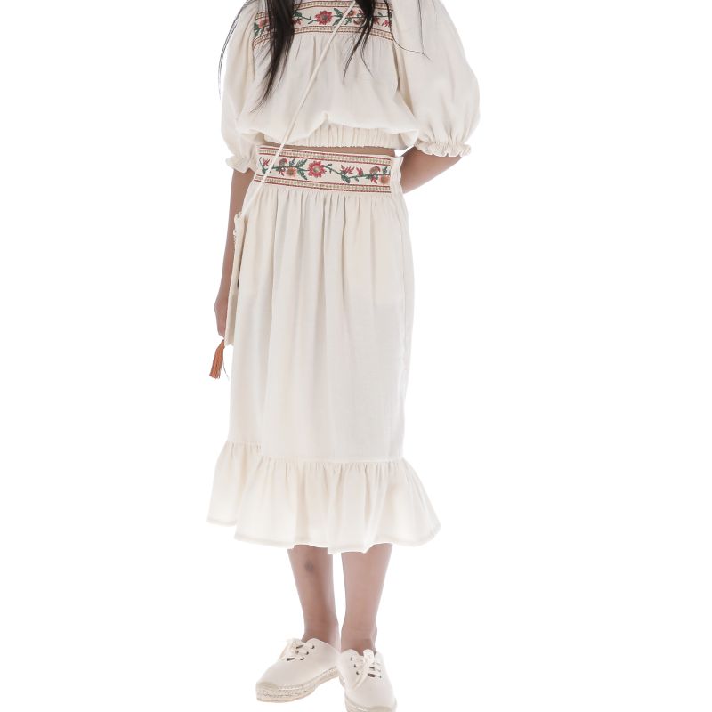 Carnation Blouse - Ecru