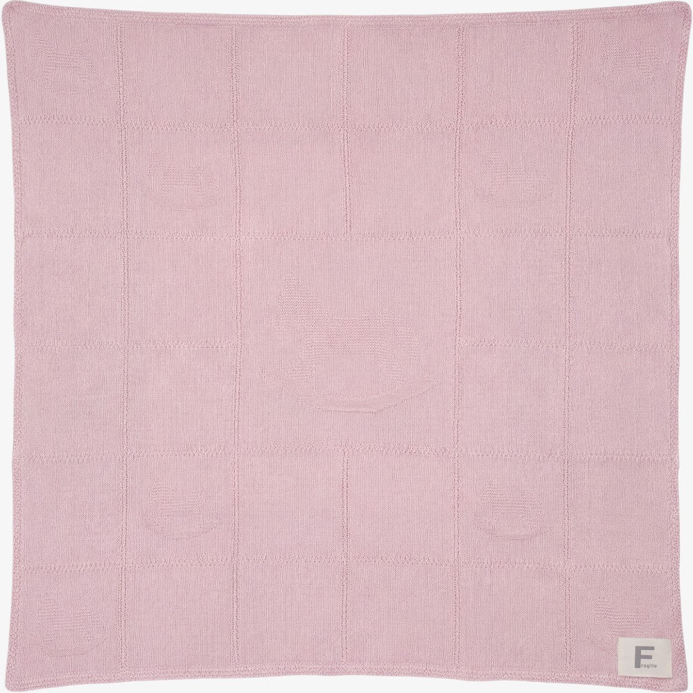 Rocking Horse Blanket - Light Blush
