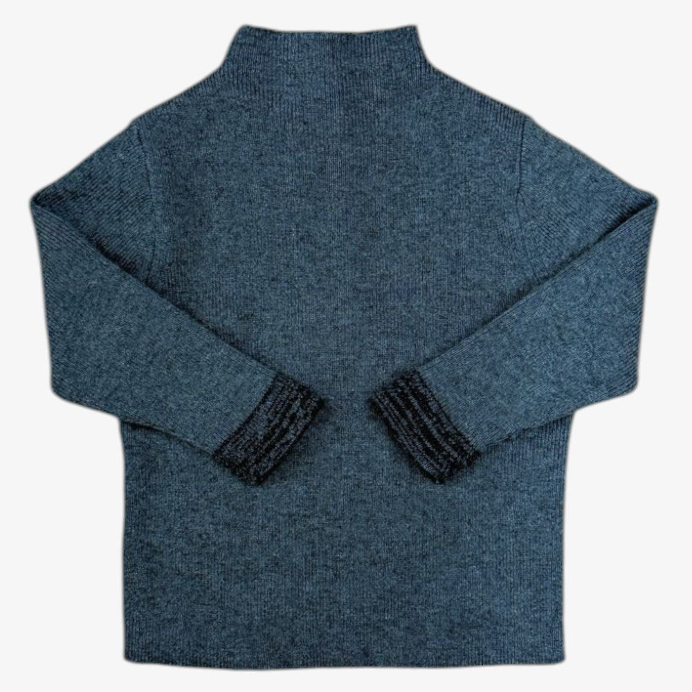 Marled Knit Set - Charcoal