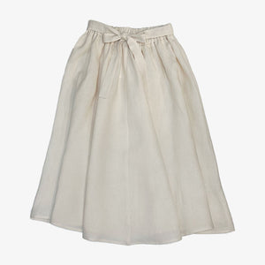Skirt With Belt - Milkwhite