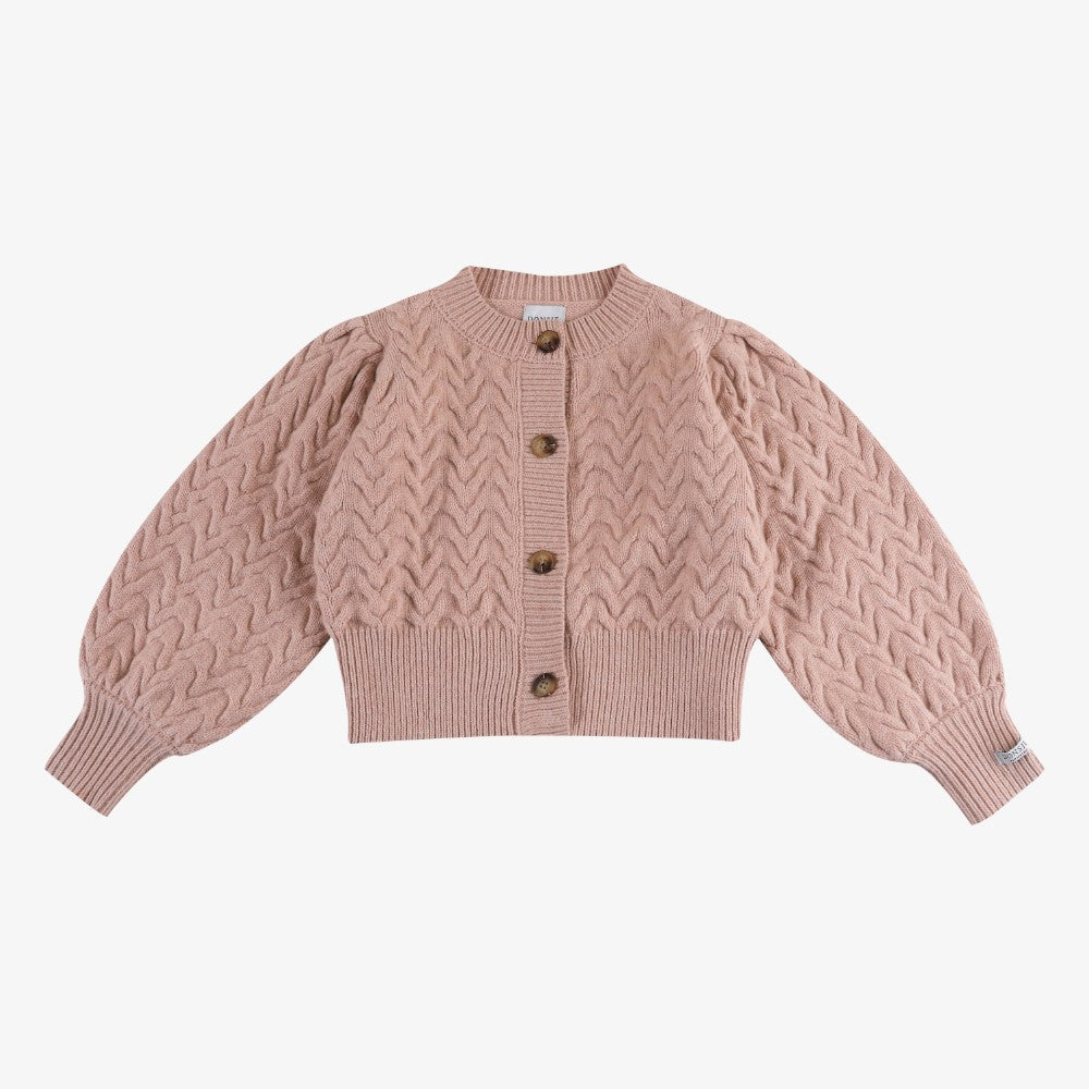 Zinne Cardigan - Cloudy Rose