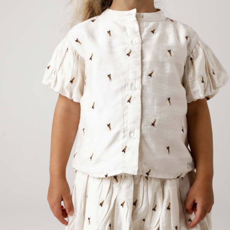 Ezrah Blouse - Warm White