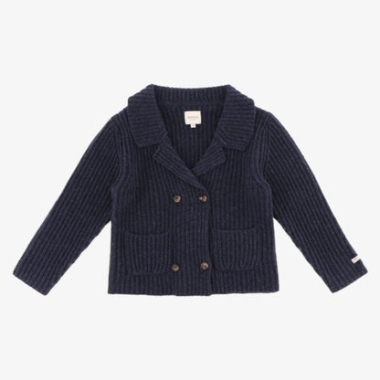 Sieb Cardigan - Blue Merine