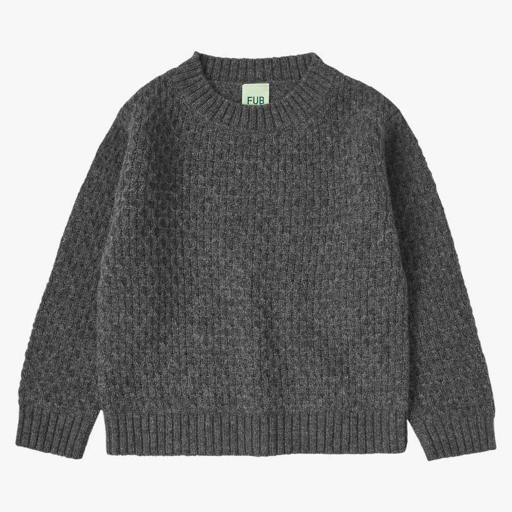 Crew Sweater - Grey Melange
