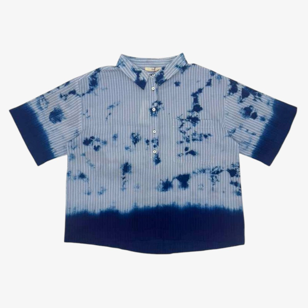 Dot Print Shirt - Hunter